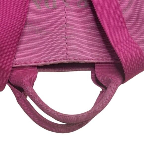 💖PRADA Pink Canvas Crossbody/Handbag, shoulder Authentic - Picture 5 of 16